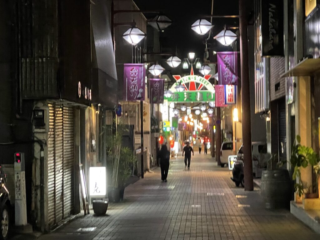 downtown kofu